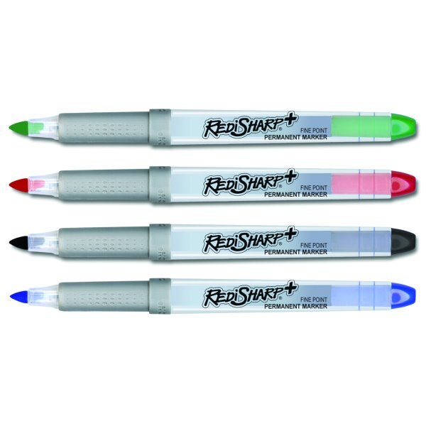 Ticonderoga Redisharp+ with Microban, Red