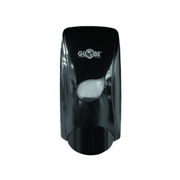 Globe Manual Soap Dispenser Black