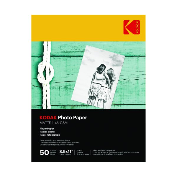 Kodak Picture Paper 8-1/2" x 11" 50 sheets/pkg