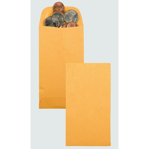 Supremex Coin Envelopes #2 Golden Kraft 500/box