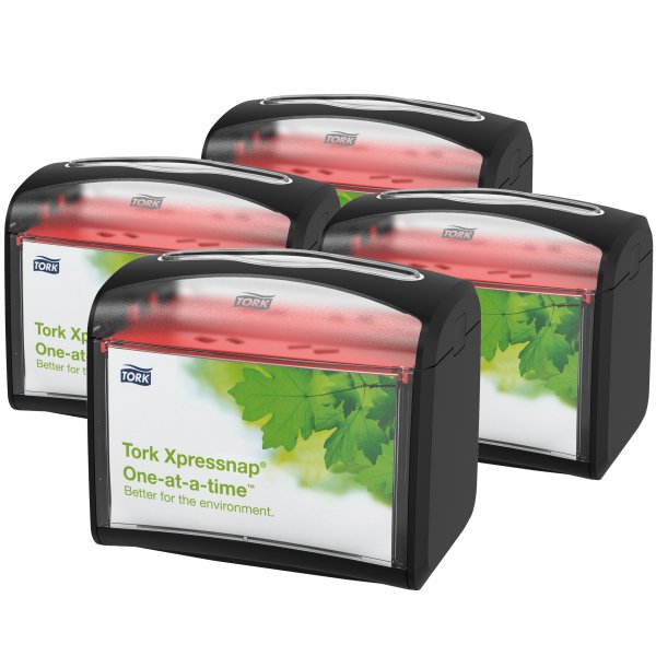Tork Xpressnap, Table Top Dispenser Black