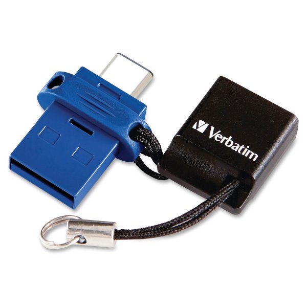 Verbatim Store 'n' Go Dual USB 2.0 Drives for USB-C Devices 16 GB